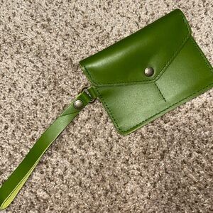 Portland Leather- passport wristlet